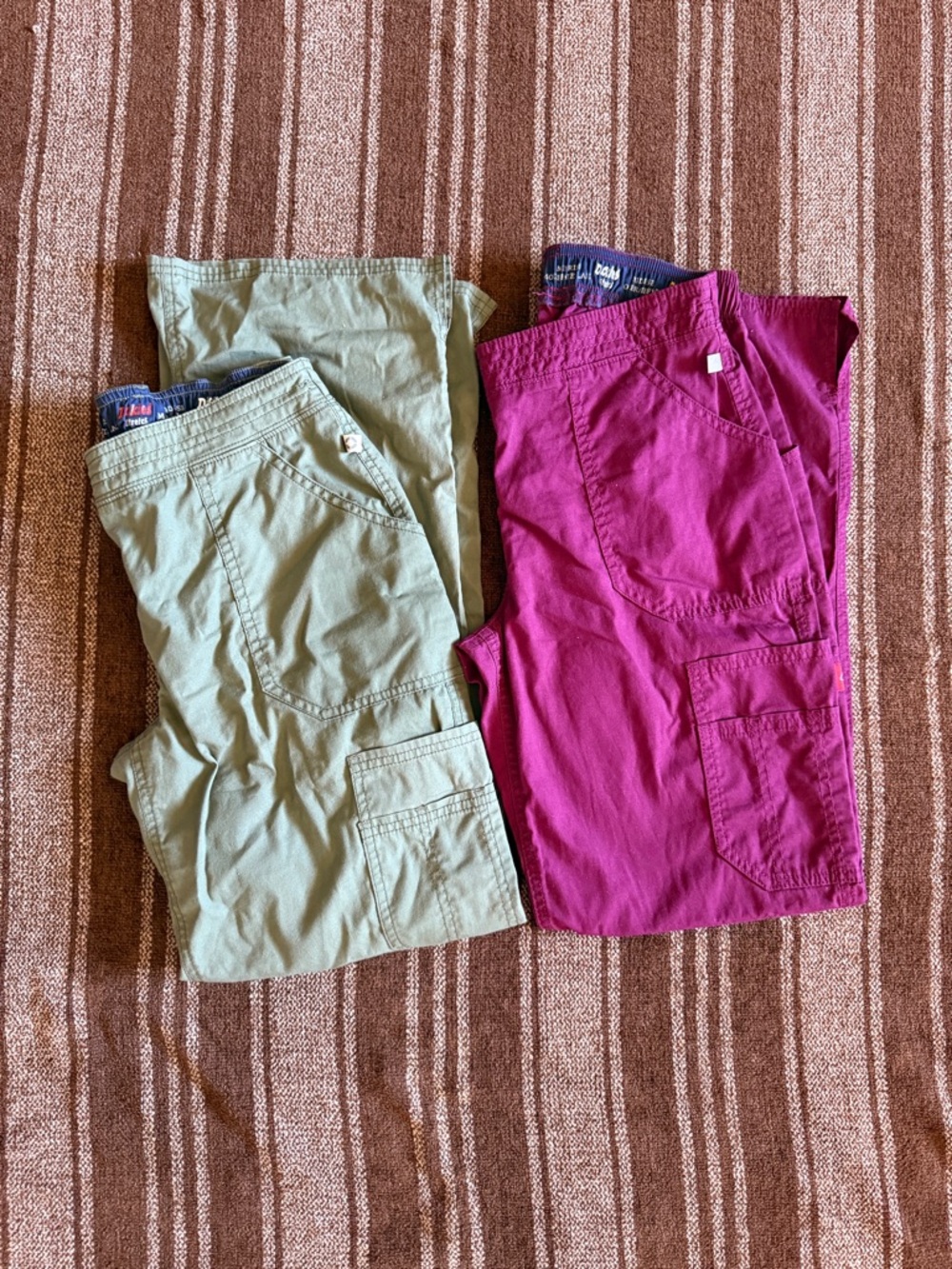 Women's Dickies scrub cargo pants lot size small